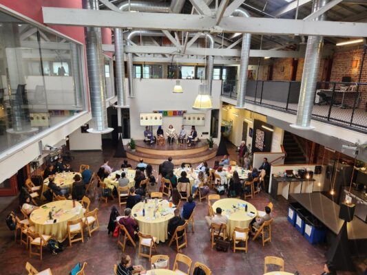 SNIS 2024 - Ignite Talk speakers - photo from above
