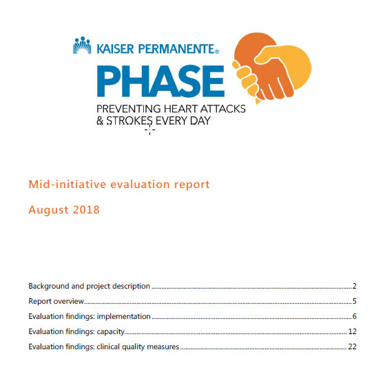 PHASE Mid-Initiative Evaluation Report