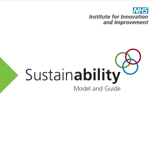 NHS Sustainability Model and Guide